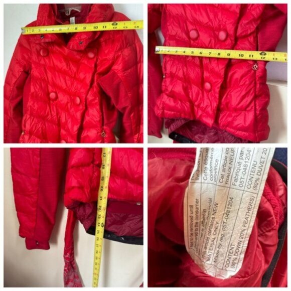 Lululemon RARE Pedal Power Blazer Jacket Rose Gold Lightweight Puff Down Zip Bow - Picture 16 of 16